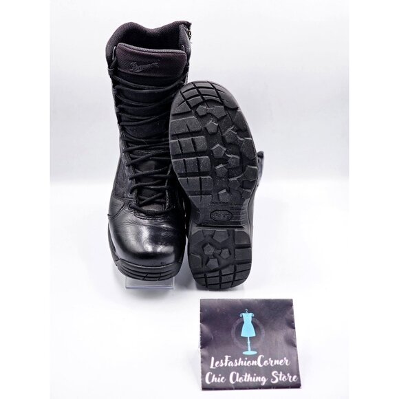 Danner Men's Black Leather Striker Torrent 8" Side-Zip Tactical Boots Sz 7 2186 - Picture 3 of 16